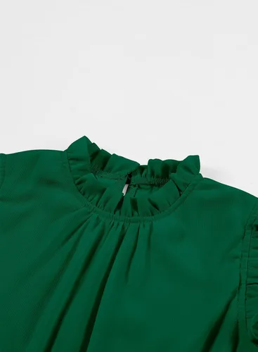 Miniatura 8 de blibean Vestidos elegantes con cinturón para niñas de 4 a 13 años