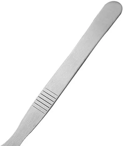 Miniatura 4 de Herramienta lisa de acero inoxidable de plata de cepillado fino y molienda de metal raspador de estaño Raspador de pasta de estaño Rascador de pasta