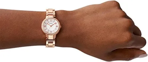 Miniatura 21 de Fossil Women's Virginia Quartz Stainless Steel Three-Hand Watch
