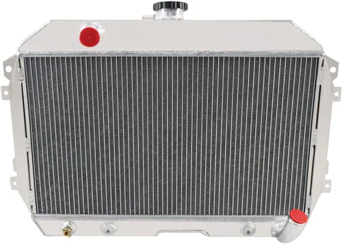 Miniatura 5 de CoolingSnow - Radiador de aluminio de 3 filas para radiadores de aluminio 1970-1975 71 72 73 74 Nissan Datsun 240Z 260Z S30 Chevy V8 + ventilador