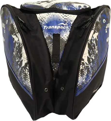 Miniatura 16 de TRANSPACK Edge Junior - Mochila para botas de esquí y snowboard, resistente al agua, 33 L, bolsa de mochila Blanco (White Snowflake)