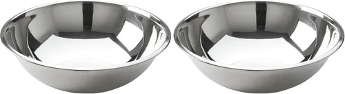 Miniatura 7 de American Metalcraft - Tazón para mezclar de acero inoxidable de 2 cuartos de galón, plateado