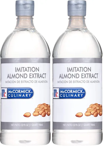 Miniatura 8 de McCormick Culinary Extracto de almendra de imitación, 16 onzas líquidas, una botella de 16 onzas líquidas de extracto de almendra transparente