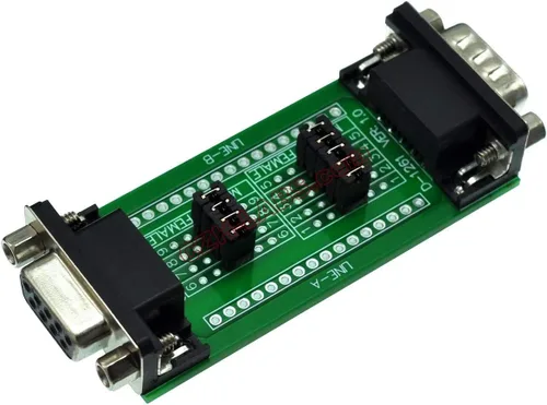 Miniatura 4 de Electronics-Salon D'sub DB9 Placa de prueba de diagnóstico, Conector DSUB DB9 Macho a Hembra.