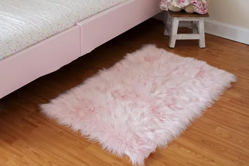 Miniatura 15 de Alfombra de piel sintética suave y sedosa, de 8 x 10 pies, alfombra negra esponjosa de oveja, alfombra rectangular para sala de estar, dormitorio