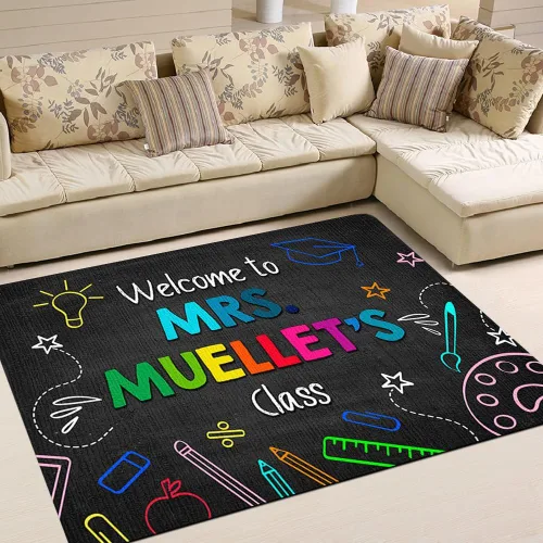 Miniatura 29 de Alfombras de aula para niños, alfombra colorida del alfabeto para dormitorio de niños, alfombra educativa para niños para sala de juegos, alfombra