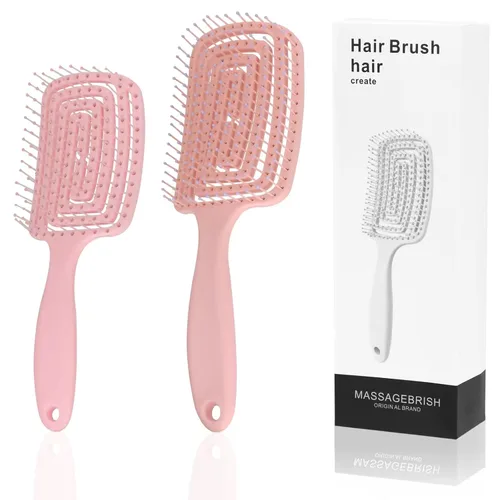 Miniatura 9 de El cepillo desenredante, cepillo desenredante para cabello seco y húmedo para todo tipo de cabello, ideal para hombres, mujeres, niños y niñas