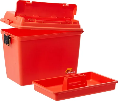 Miniatura 2 de Plano Caja de almacenamiento en seco extra grande con bandeja naranja