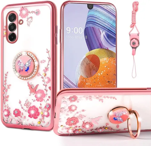 Miniatura 17 de nancheng Funda protectora a prueba de golpes para Gabb Phone 4 Pro/Samsung Galaxy A15 5G para niñas y mujeres, linda cubierta de TPU suave
