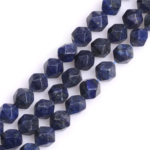 Miniatura 44 de GEM-Inside - Cuentas sueltas de amatista natural de 0.236 pulgadas (0.236 in), facetadas, color morado cuadrado, cristal de Cambay, piedra