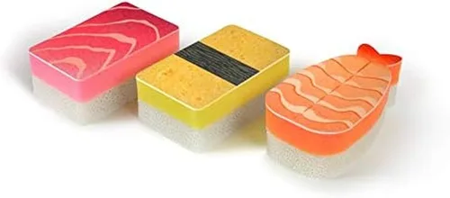 Miniatura 6 de Genuine Fred Esponjas para el desayuno, juego de 3, estilos surtidos