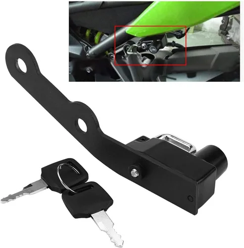 Miniatura 7 de Gancho de aleación de montaje de bloqueo para casco de motocicleta, montaje de seguridad duradero para cascos MT-09 FZ-09 FJ-09 XSR900