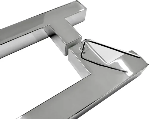 Miniatura 6 de CKB Manija de puerta de ducha con forma de escalera de 8 pulgadas compatible con puerta de vidrio de 1/4 a 1/2 pulgadas de grosor para puertas