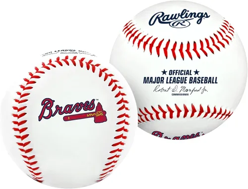 Miniatura 8 de Rawlings Béisbol oficial de la MLB 2026 con logo del equipo Todos los 30 equipos de la MLB disponibles