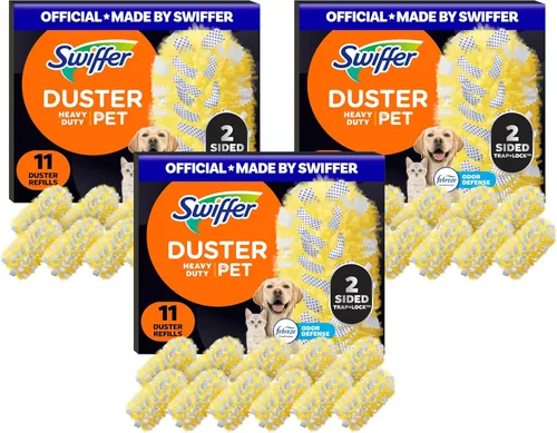 Miniatura 19 de Swiffer Recambios para plumeros resistentes para mascotas, plumeros multisuperficie 360 con protección contra olores Febreze, 11