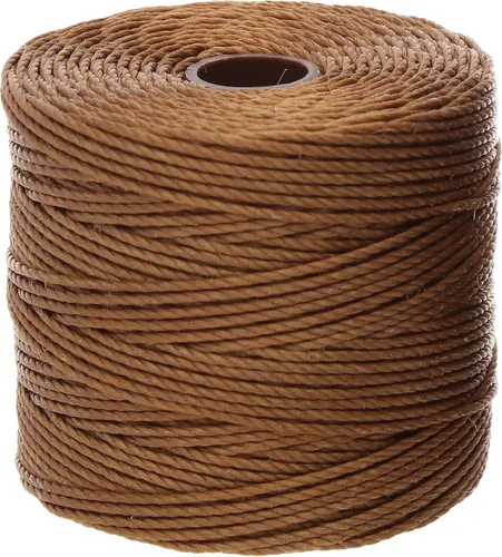 Miniatura 39 de The Beadsmith S-Lon - Cordón de nailon trenzado de 0.020 in para cuerda, color rojo oscuro, TEX210, carrete de 77 yardas