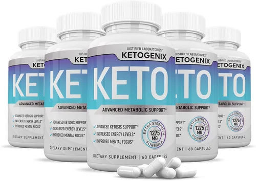 Miniatura 7 de Ketogenix Keto Pills 1275 mg Fórmula nueva y mejorada que contiene vinagre de sidra de manzana, aceite de oliva extra virgen en polvo, hoja de té