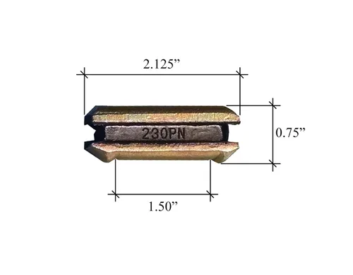 Miniatura 3 de Retroexcavadora/Excavadora Tiger Rock Cucharón Diente con Pin - 230TL, T230L, T23P, 230PN (1)