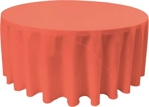 Miniatura 88 de LA Linen - Mantel redondo lavable de popelina de poliéster, resistente a manchas y arrugas, 51", mantel de tela para comedor, cocina, fiesta, Negro