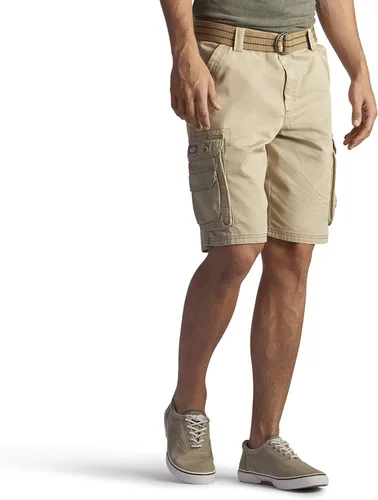 Lee Pantalones cortos tipo cargo de Wyoming con cinturón grande y alto para hombre