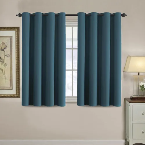 Miniatura 84 de H.VERSAILTEX - Cortinas blackout con aislamiento térmico y ojales en la parte superior, para patios, puertas correderas y división de habitaciones