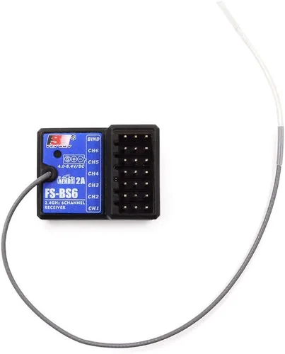 Miniatura 4 de Flysky FS BS6 Receptor 2.4Ghz 6CH para Flysky FS-GT5 FS-IT4S FS-i6 FS-i6X Transmisor RC Coche Barco (1PCS)