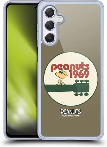 Miniatura 242 de Head Case Designs Funda de gel Woodstock 50th con licencia oficial de Peanuts Snoopy Guitar 1969 [protección de grado militar] compatible