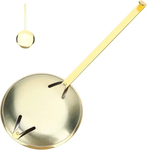 Homoyoyo Mechanic Tools - Reloj de pared de repuesto de péndulo, reloj dorado, mecanismo de movimiento de péndulo, pieza de reparación de repuesto