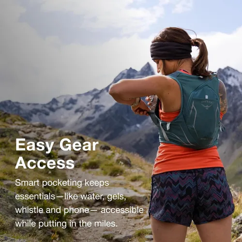 Miniatura 5 de Osprey Dyna 6L - Chaleco de hidratación para correr para mujer con depósito hidráulico