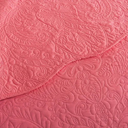 Miniatura 312 de HoneiLife - Juego de colcha de tamaño Queen, juego de ropa de cama de pana bordada de 3 piezas, colcha de lujo, ligera, cálida, para todas las Pana