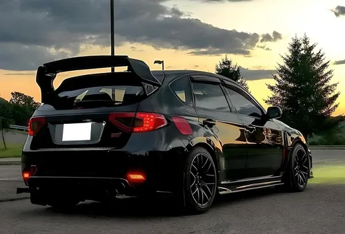 Miniatura 6 de Luces reflectoras ledes de posición para defensa iJDMTOY 26-SMD para 2008-2014 Subaru Impreza, WRX STI o XV Crosstrek 2013 en adelante, Ahumado