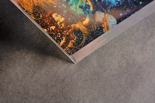 Miniatura 4 de BIG FUDGE Paquete de fundas para discos de vinilo, 50 fundas exteriores y 50 interiores transparentes y redondeadas sin ácido LP para discos de 12