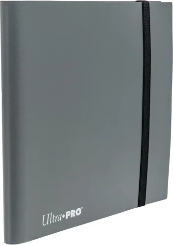 Miniatura 2 de Ultra PRO Eclipse Pro Binder de 12 bolsillos, color gris ahumado para 480 tarjetas, tamaño estándar, protege tarjetas coleccionables