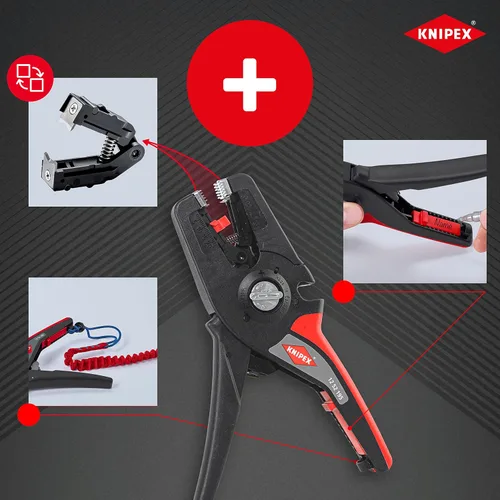 Miniatura 5 de Knipex PreciStrip16 Pelacables de aislamiento automático 7.677 in 12 52 195