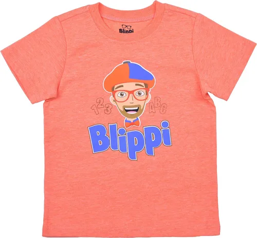 Miniatura 6 de Blippi Boys 3 Pack T-Shirts for Infant and Toddler BlueOrangeGrey