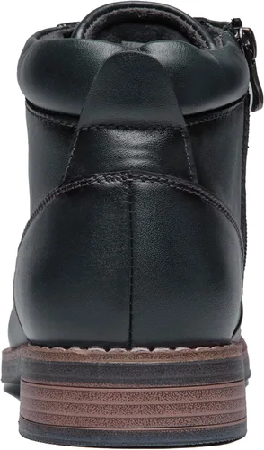 Miniatura 8 de Botas de vestir Oxford de cuero para hombre, botas de tobillo Chukka para negocios, trabajo, diario, zapatos para hombres