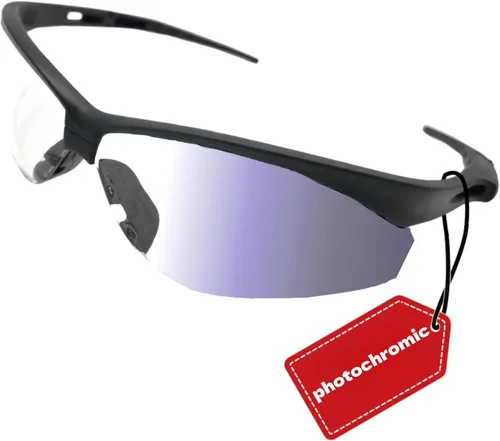 Gafas de seguridad anti niebla fotocromáticas ANSI Z87.1 con protección UV, resistente a los arañazos, para caza táctica, Airsoft X801 Fotocromático