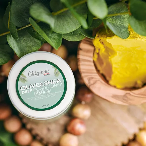 Miniatura 5 de Originals by Africa's Best Tratamiento acondicionador profundo de aceite de oliva, para cabello débil dañado, proporciona acondicionamiento e