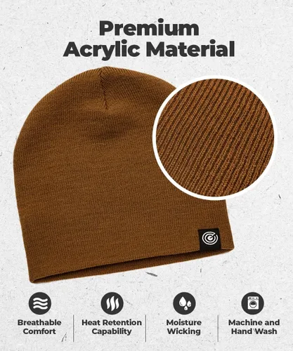 Miniatura 2 de Gorro original Gorro de punto suave Cálido y duradero