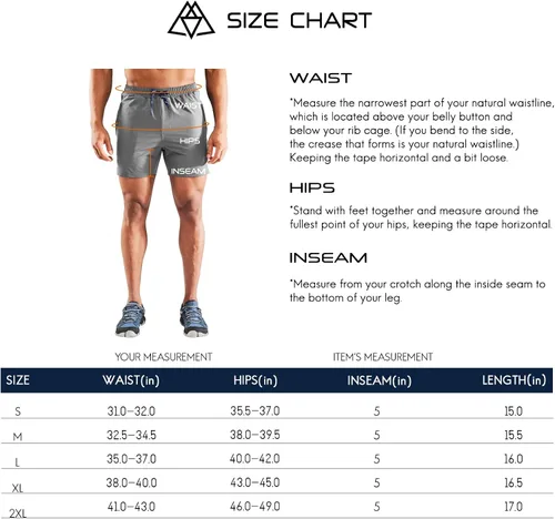 Miniatura 7 de Haimont Pantalones cortos de nailon de secado rápido para hombre con bolsillos con cremallera, ligeros, resistentes al agua, para exteriores