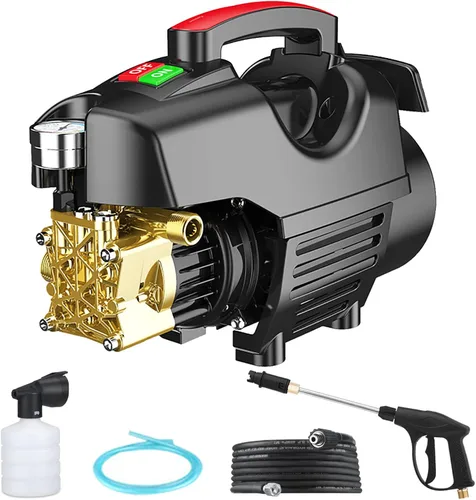 Lavadora eléctrica, lavadoras a presión, lavadora de alta presión de 2800 W, kit de lavadora eléctrica, lavadora eléctrica de 2600 PSI, boquilla