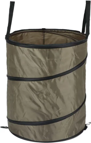 Cubo de basura plegable, resistente al agua, tela Oxford, anillos de acero reforzados, para camping, papelera plegable, portátil, plegable, para