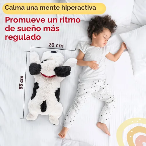 Miniatura 5 de meowtastic Animales de Peluche con Peso de Perro en Blanco y Negro - 22 Pulgadas 4.5 Libras Animales de Peluche con Peso de Perro - Almohada