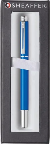 Miniatura 3 de Sheaffer 200 Bola de ruedas cromada, azul metálico mate (E1915551)