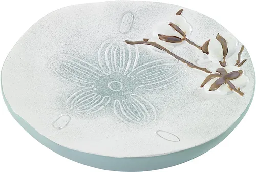 Miniatura 9 de Avanti Linens - Vaso, organizador de encimera, accesorios de baño elegantes de granja (colección de conchas de granja)
