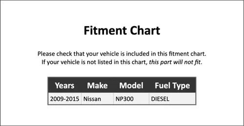 Miniatura 2 de Rotores de freno de disco – Kit delantero compatible con Nissan NP300 DIESEL 2009 2010 2011 2012 2013 2014 2015