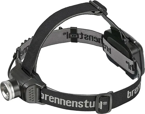 Brennenstuhl Lámpara de cabeza LED - LuxPremium LED-Faro KL 200F IP 44.Ultra ligero para más comodidad.con extr