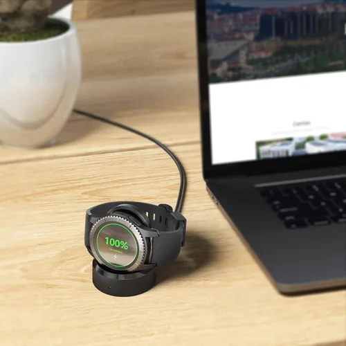 Miniatura 7 de Vanjua Cable de carga para reloj Samsung Gear S3, soporte de carga de repuesto inalámbrico compatible con Samsung Gear Sport, S2, S3 Classic
