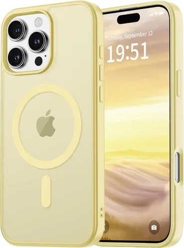 Miniatura 59 de vnnink para iPhone 12 y iPhone 12 Pro, funda de teléfono celular translúcida con protección contra caídas de grado militar, mate magnética
