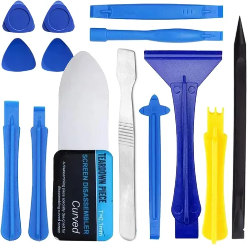 Spudger - Kit de herramientas de palanca de 14 piezas, herramienta de apertura de plástico y metal, herramienta de palanca ultrafina y abierta para